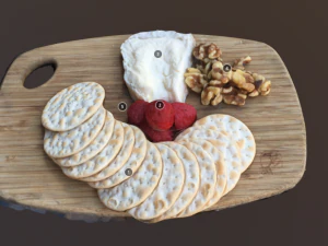 cheese board realistic 3D Model