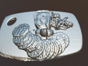 cheese board realistic 3D Model