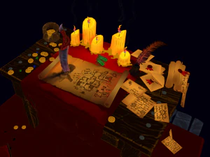 scenario del piano di morte Modello 3D