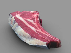 piece of beef steak 3D Model