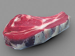 piece of beef steak 3D Model