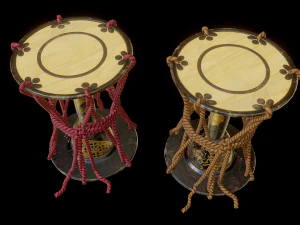 일본 액세서리 3D 모델