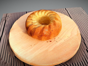 cake christmas Modèle 3D