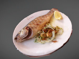 comida para peces Modelo 3D