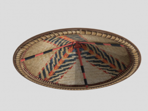 straw hat Model 3D