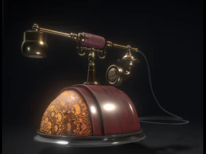 telephone old 3D Model