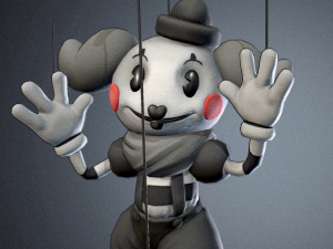 puppet mr mime 3Dモデル