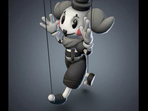puppet mr mime 3D Model