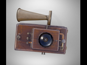 telephone old cone aparat Model 3D