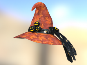 witch hat halloween 3D-Modell