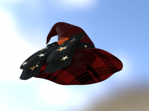 witch hat halloween Modello 3D