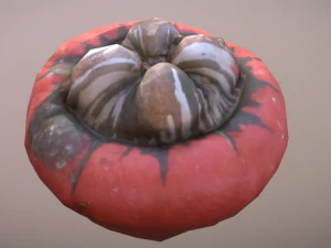 pumpkin low poly 3D Model