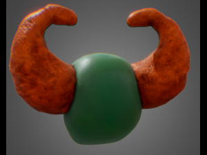 mask monster halloween Model 3D