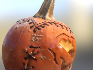 pumpkin monster halloween 3D Model