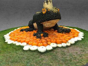 pumpink frog prince decor halloween Modello 3D