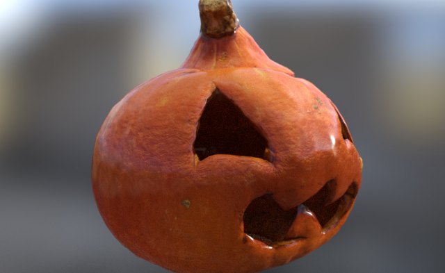 pumpkin halloween scan 3D 모델 .c4d .max .obj .3ds .fbx .stl .blend 