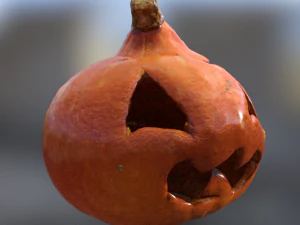 varredura de halloween de ab&oacute;bora Modelo 3D