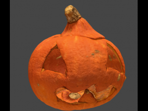 pumpkin halloween scan 3D 모델