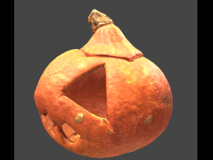 pumpkin halloween scan 3D 모델