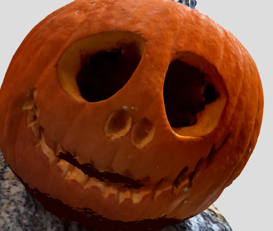 jack halloween pumpkin 3D Model .c4d .max .obj .3ds .fbx .stl .blend 