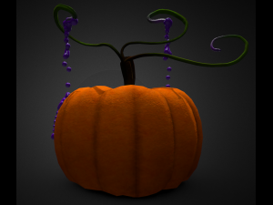 pumpkin cute spooky 3Dモデル