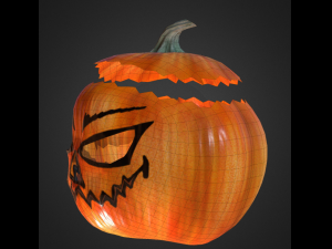 pumpink sparkler halloween 3D-Modell