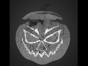 pumpink sparkler halloween 3D Модель