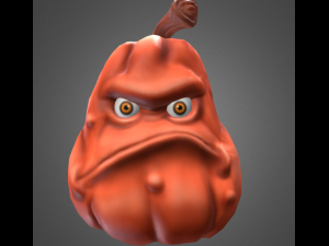 pumpkin monster halloween 3D मॉडल