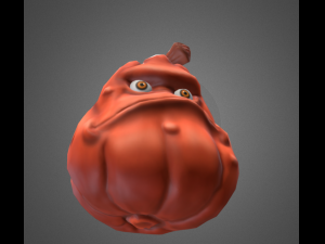pumpkin monster halloween 3D मॉडल