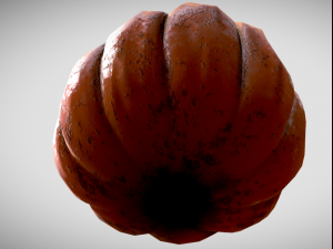 pumpkin vegetable 3D Model