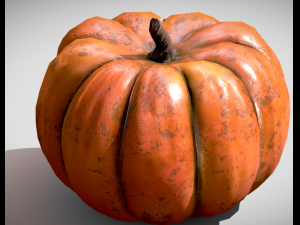 pumpkin vegetable 3D Model