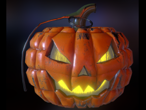 pumpkin grenade 3D Модель