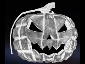 pumpkin grenade 3D Model