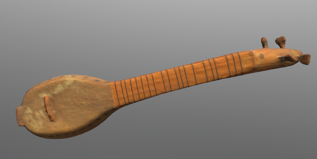instrument string 3D Model .c4d .max .obj .3ds .fbx .stl .blend 