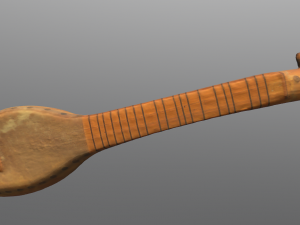 instrument string 3D Модель