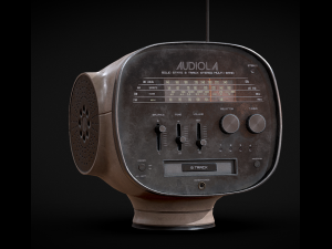 radio space age 3Dモデル