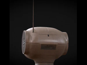 radio space age 3D Model
