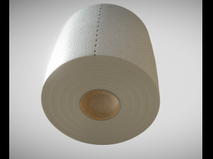 toilet paper 3D-Modell