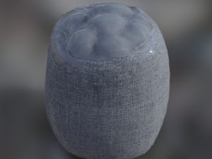 bag potato Modello 3D