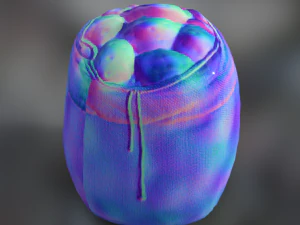 bag potato 3D Model