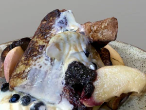 brioche french toast realistic 3D Model