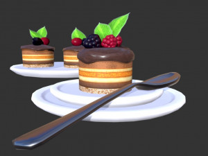 cupcakes 3D Модель