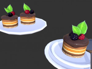 cupcakes Modello 3D