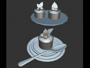 cupcakes Modello 3D