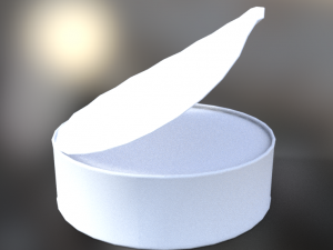 canned meat food stell Model 3D