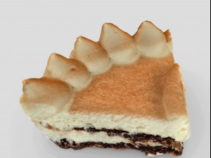 cheesecake realistic Modello 3D