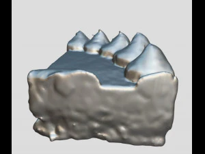 cheesecake realistic 3D Model
