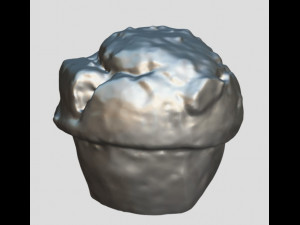 chocolate muffin - cupcake 3D-Modell