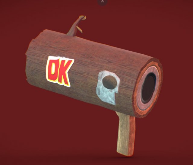 coconut toy 3D Model .c4d .max .obj .3ds .fbx .stl .blend 