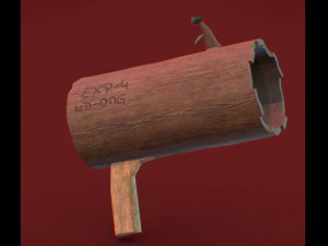 ココナッツのおもちゃ 3Dモデル